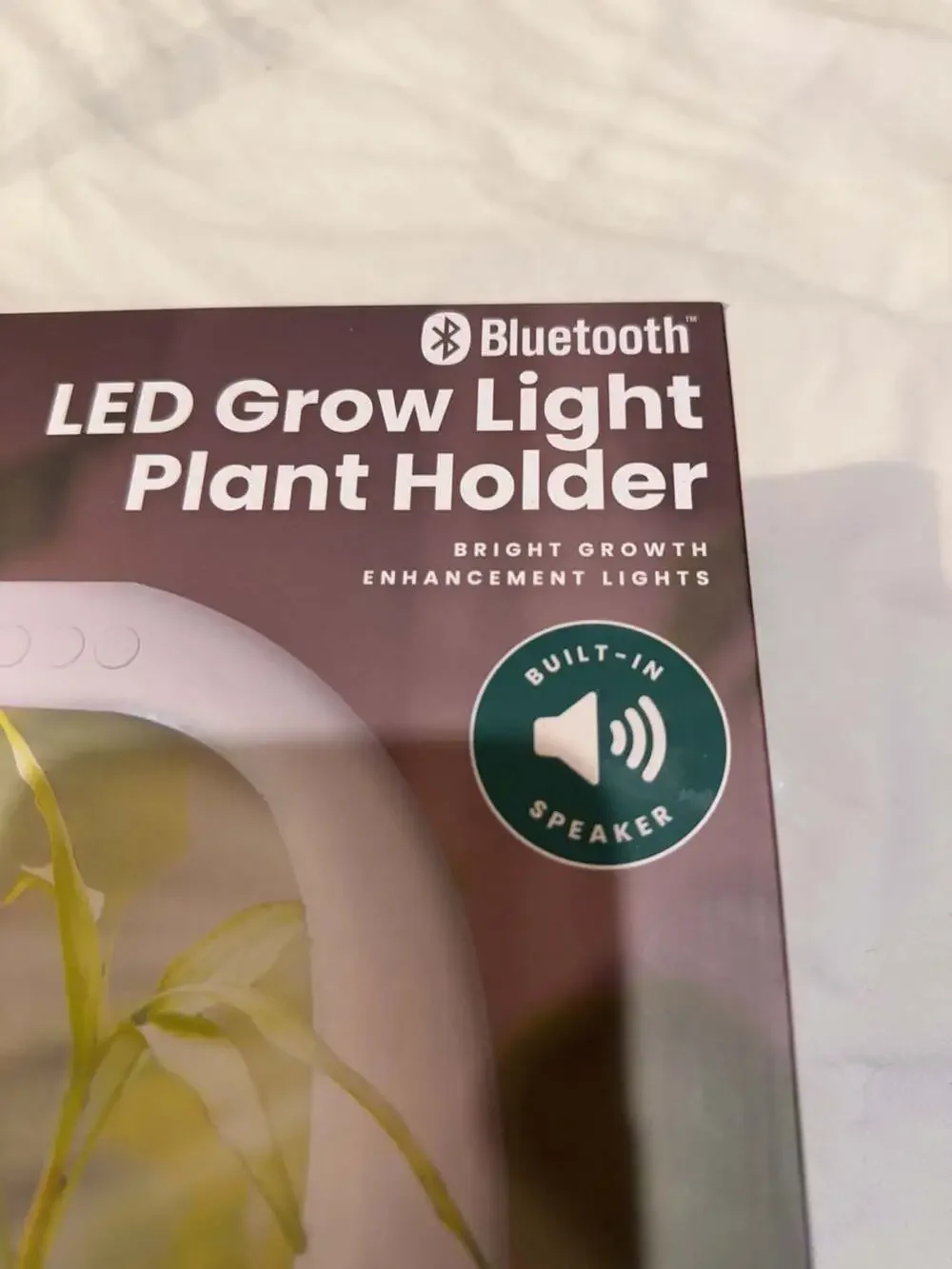Cylo Liv Bluetooth LED Grow Light Plant Holder‎ with Built-in Speaker